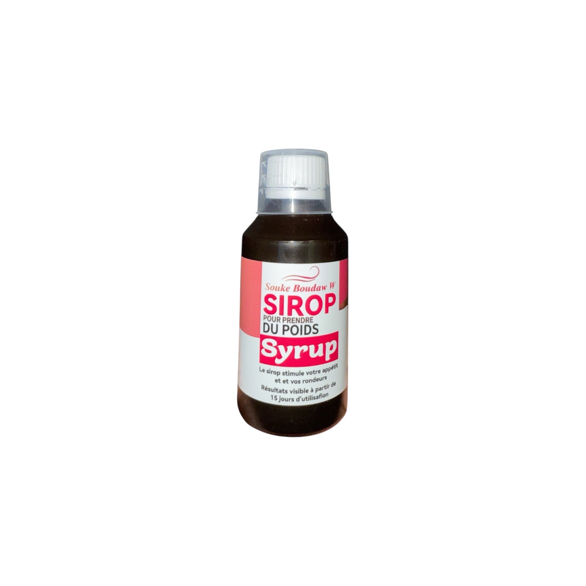 Souke Boudaw W
SIROP
POUR PRENDRE
DU POIDS