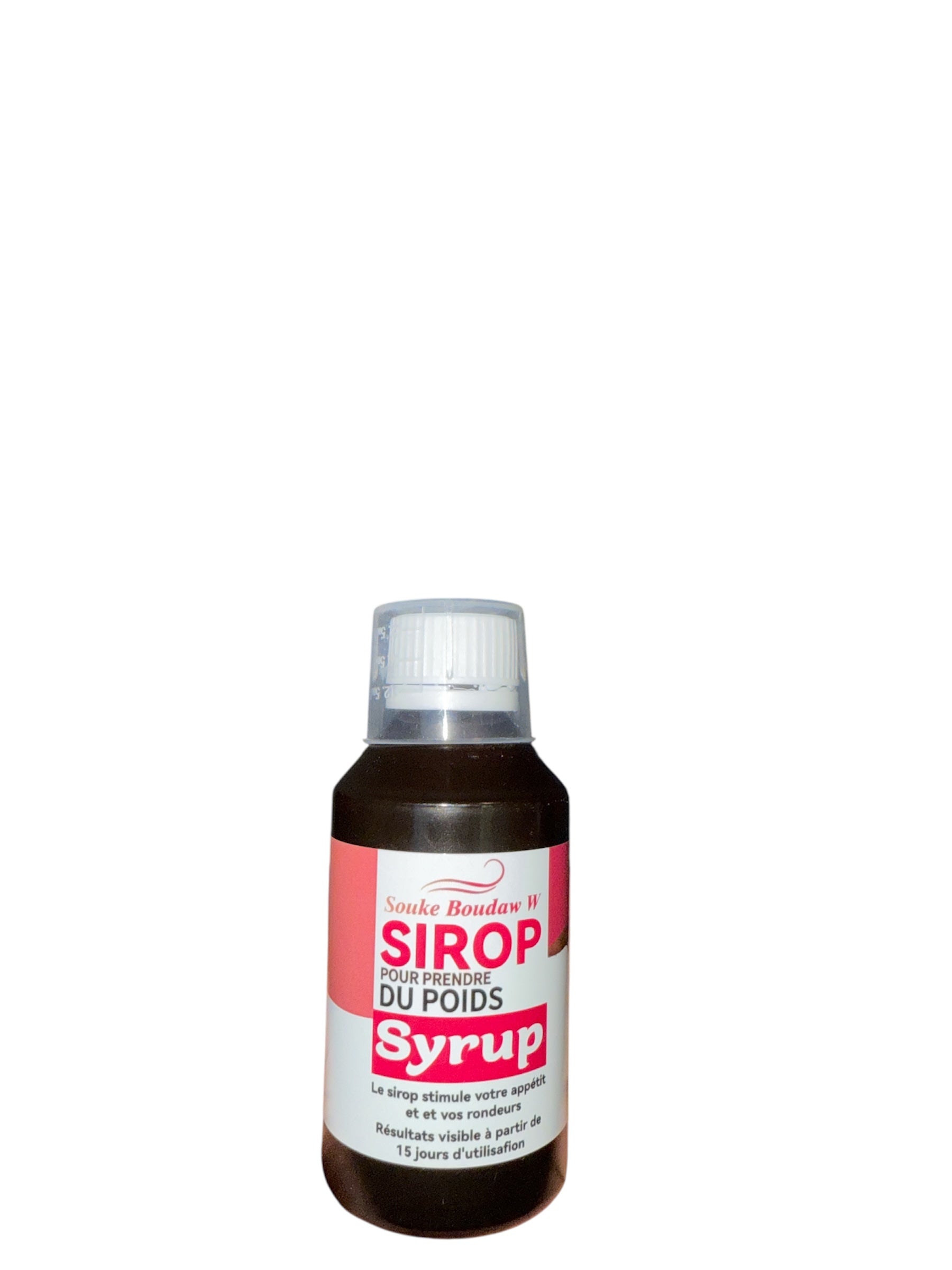 Souke Boudaw W
SIROP
POUR PRENDRE
DU POIDS