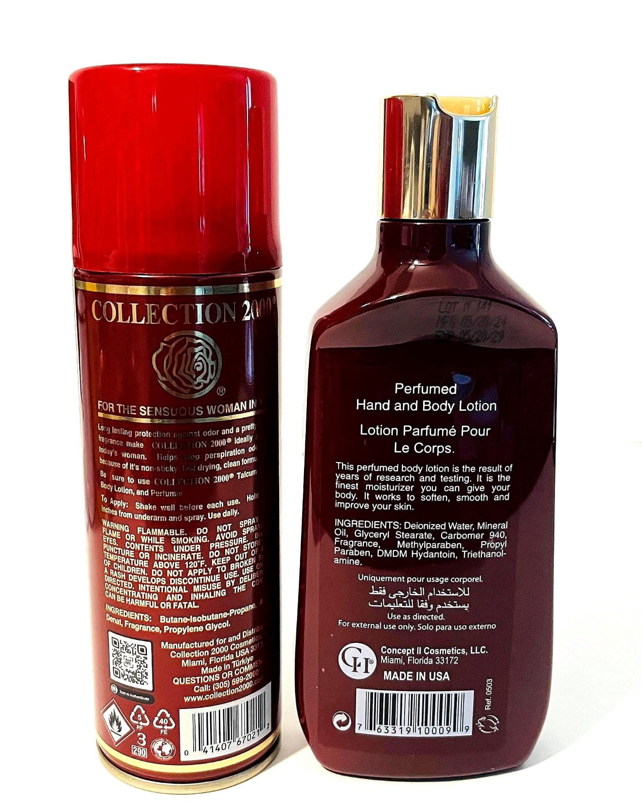 Collection 2000 Spray and lotion set