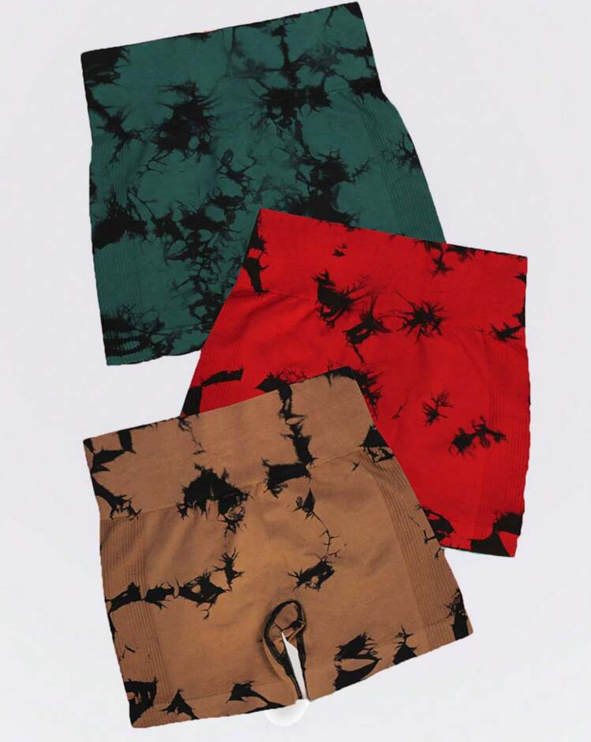 Sport Studio 3pcs Tie Dye Sports Shorts