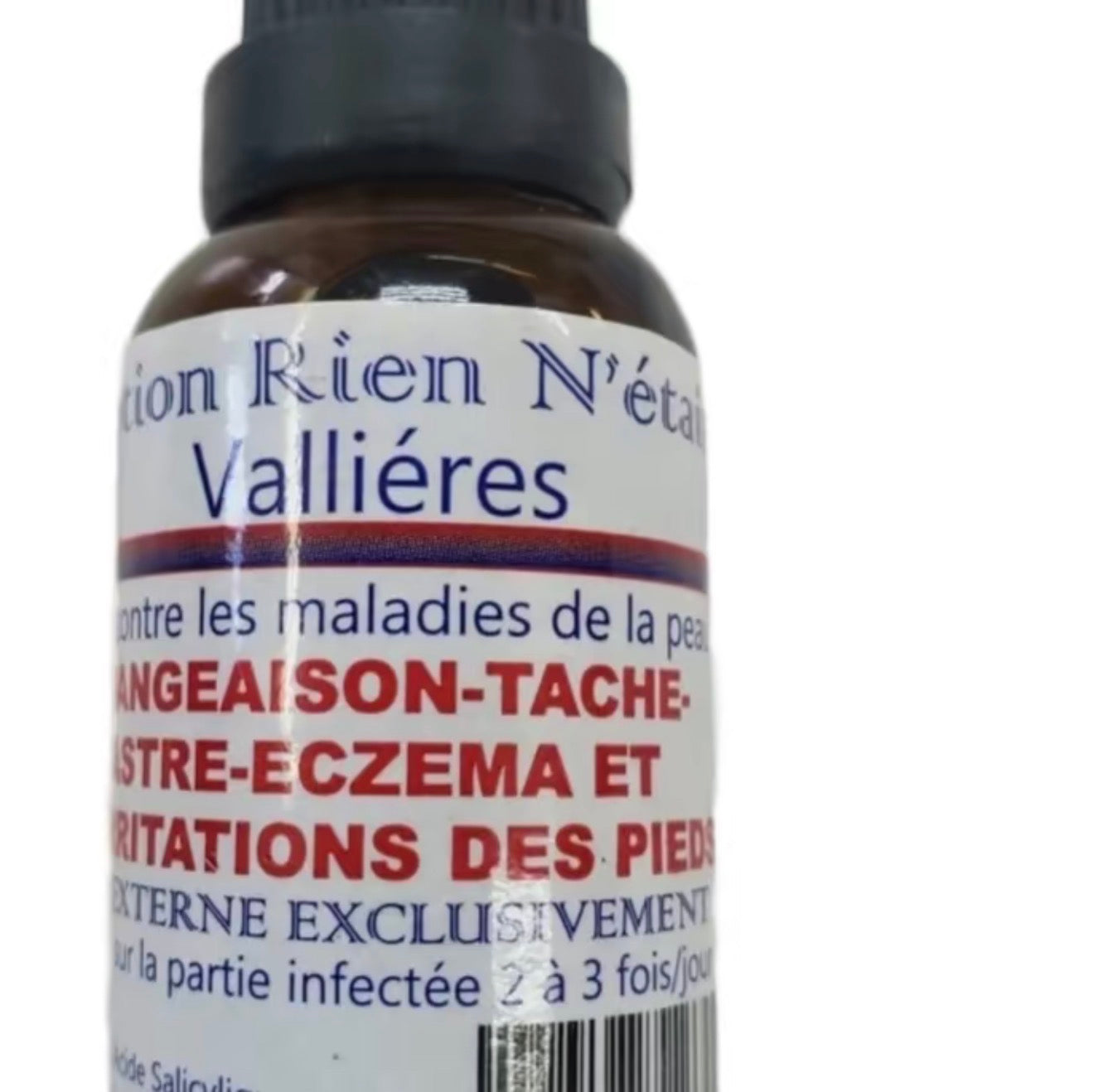 Vallieres Lotion Rien N'etait 60 ml Exclusively For eczema and fungus