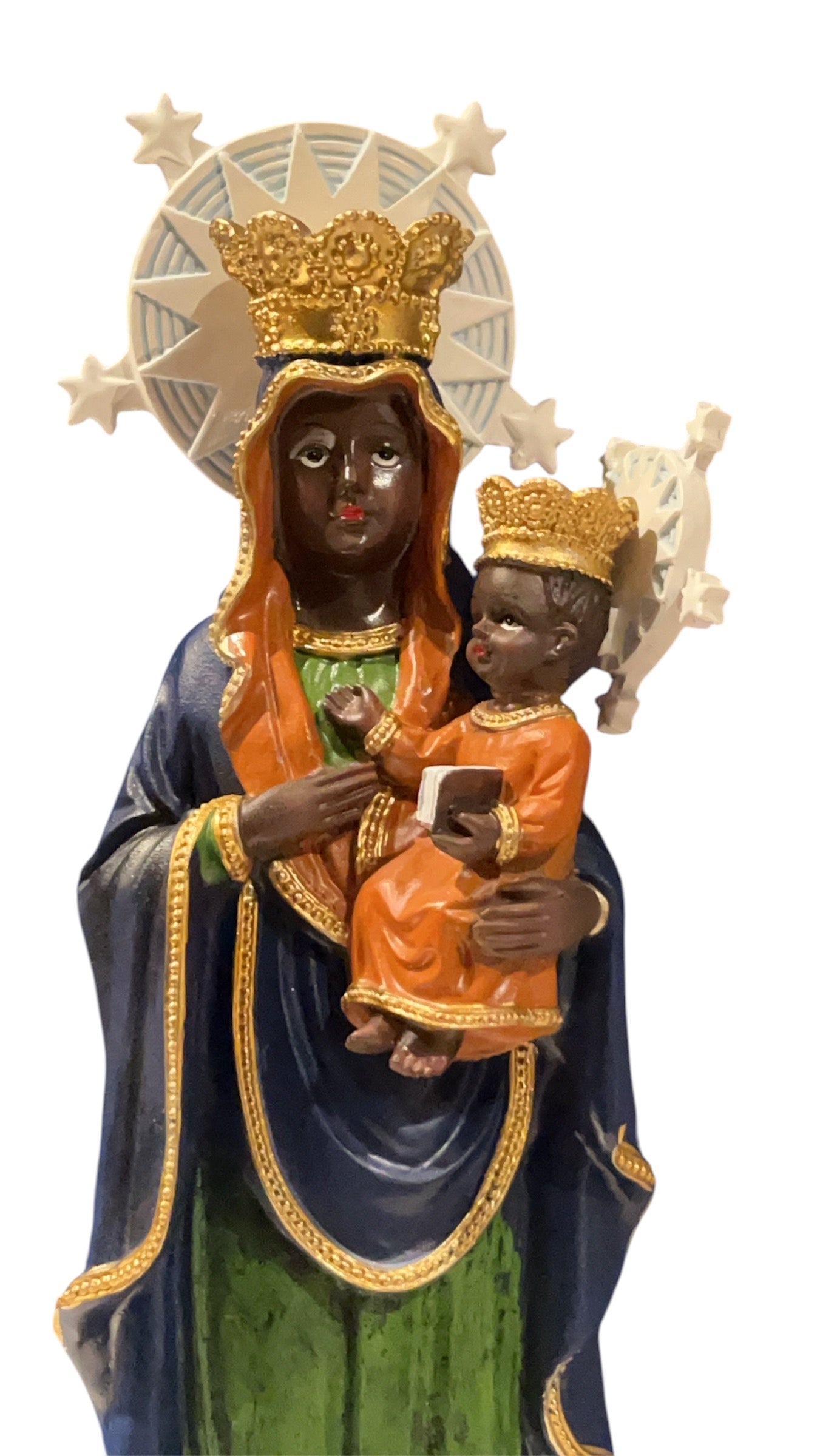 Package( 15”statue-Santa Bárbara Africana (Erzulie Dantor )